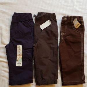 Bundle of size 12 month pants